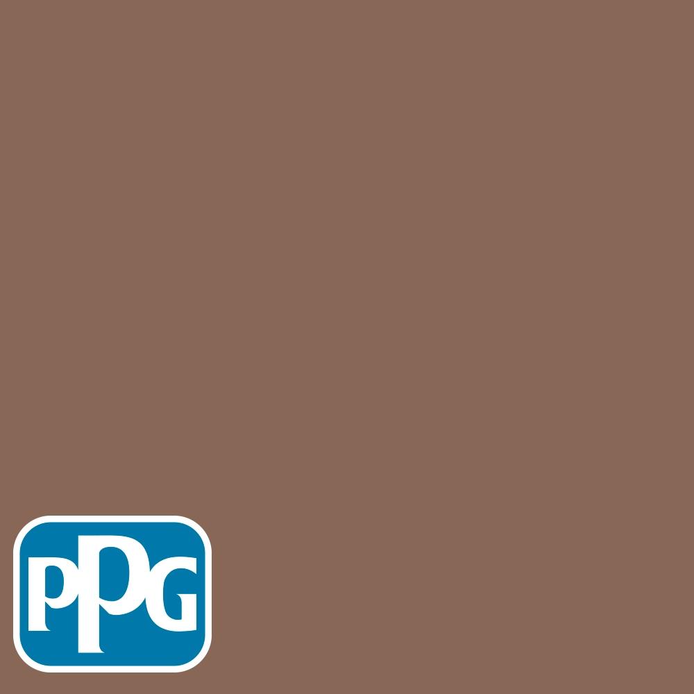 PPG1072-6 Suede Leatherpaint color chip from PPG Paint's Voice of Color pallette.