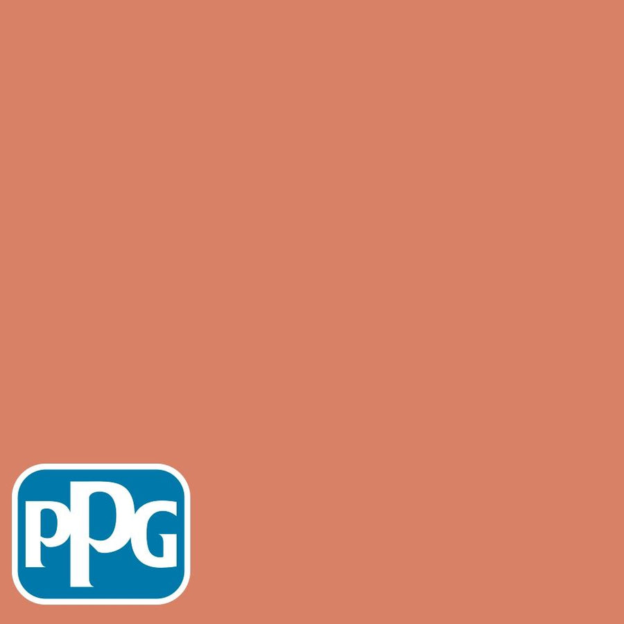 PPG1192-6 Summer Sunsetpaint color chip from PPG Paint's Voice of Color pallette.