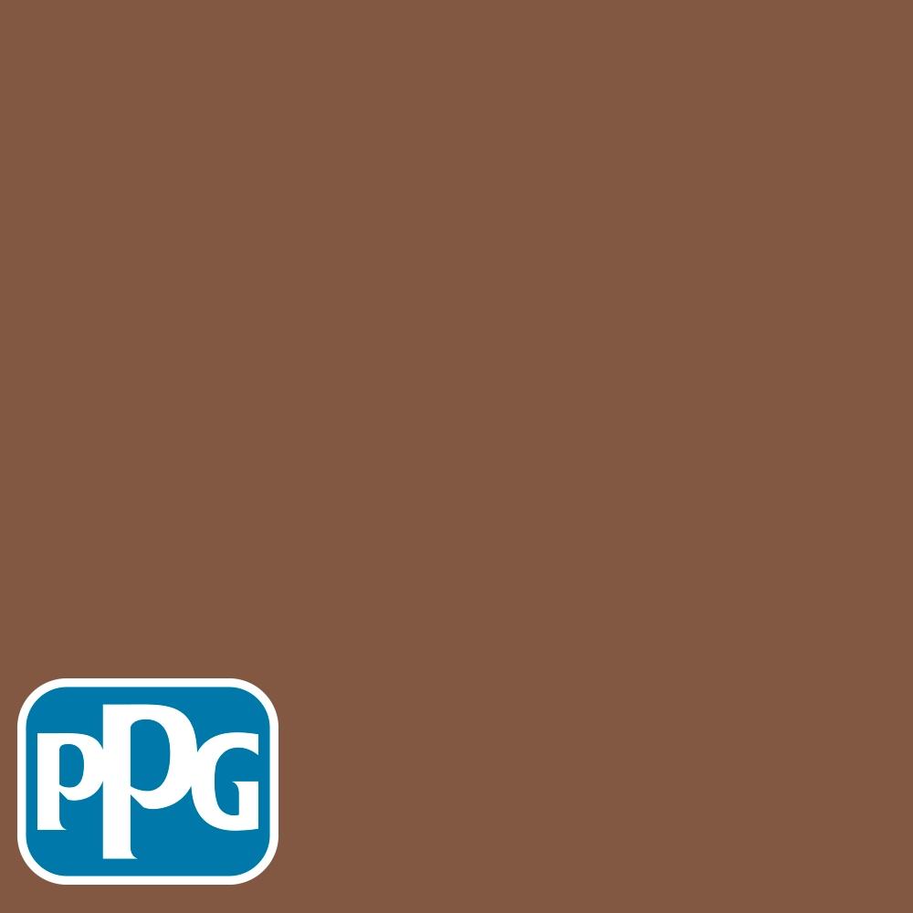 PPG16-23 Tampico Brownpaint color chip from PPG Paint's Voice of Color pallette.