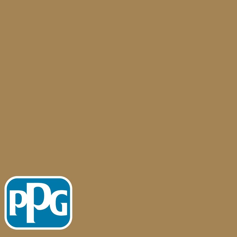 PPG1093-7 Tattle Tanpaint color chip from PPG Paint's Voice of Color pallette.