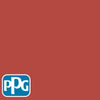 PPG1189-7 Teaberry Blossompaint color chip from PPG Paint's Voice of Color pallette.