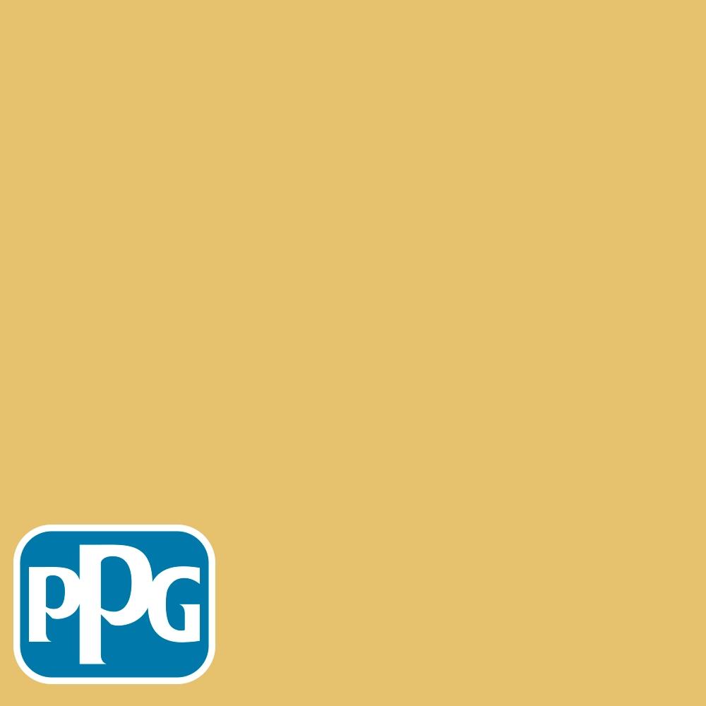 PPG1106-4 Turner'S Yellowpaint color chip from PPG Paint's Voice of Color pallette.
