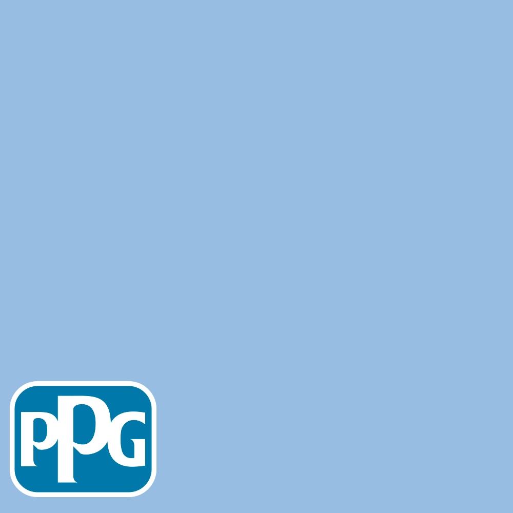 PPG1242-3 Viva La Bleupaint color chip from PPG Paint's Voice of Color pallette.