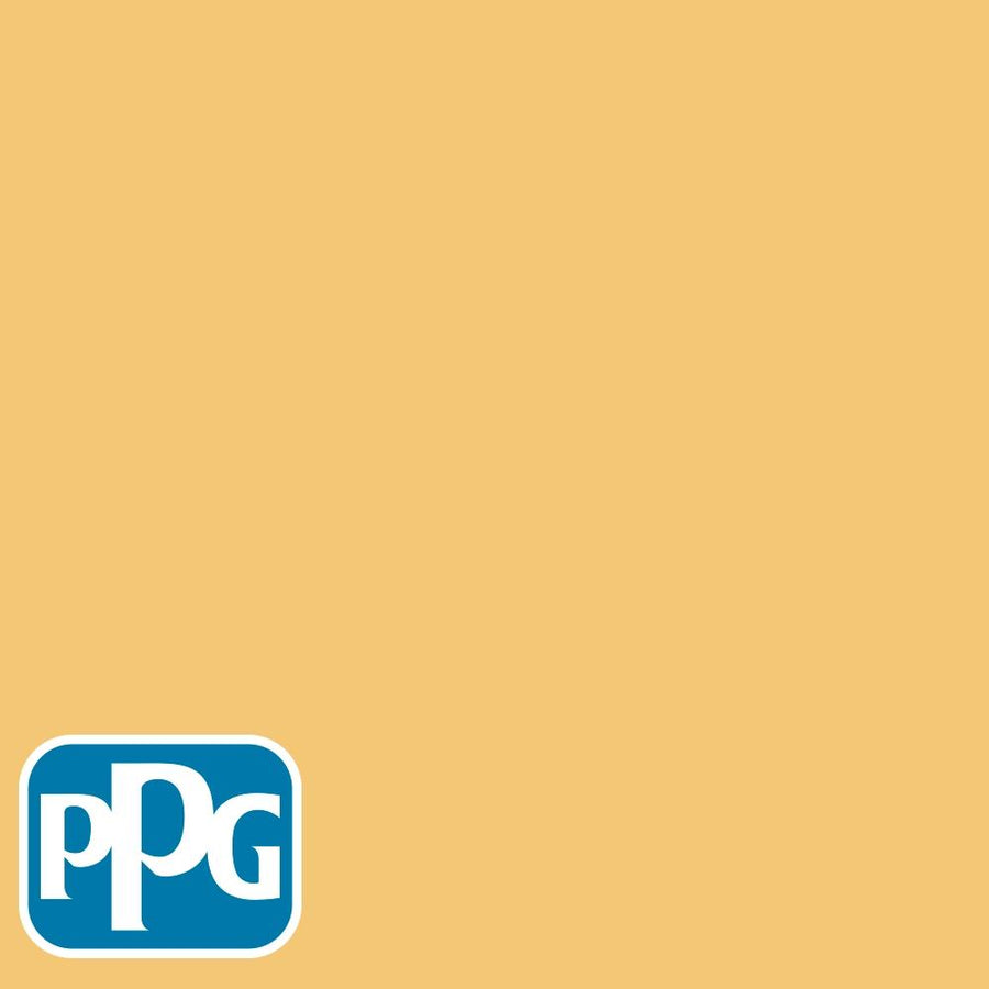 PPG1209-4 Yukon Goldpaint color chip from PPG Paint's Voice of Color pallette.