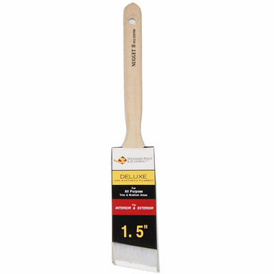 Standard Paint Angled Nugget Paint Brushes 1.5 inches